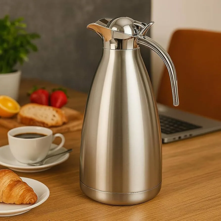 Garrafa Térmica Inox 2 Litros - Cozinha
